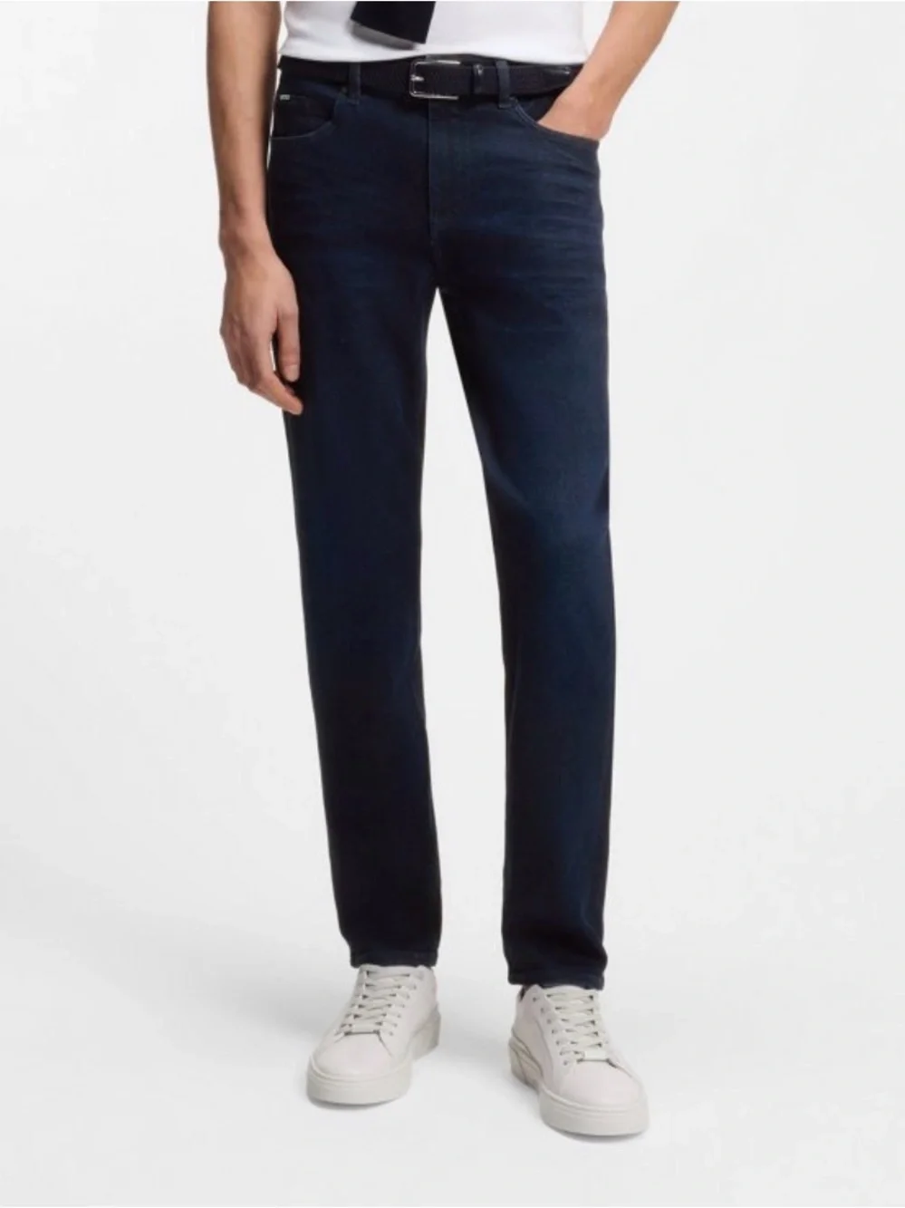 Hugo Boss Bright Blue Denim Jeans Tag - Picture 1 of 7